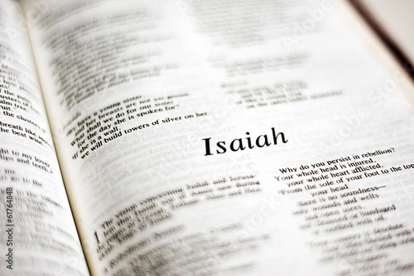 Obraz Book of Isaiah