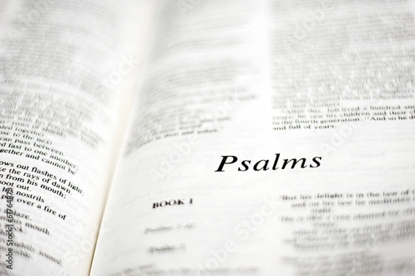 Fototapeta Psalmy