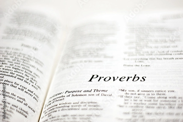 Obraz Book of Proverbs