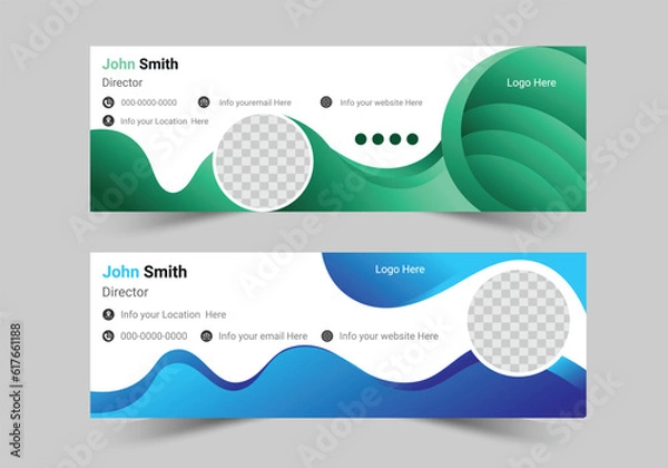 Obraz An email signature is a block of text at the end of an email which includes professional contact details and company branding.