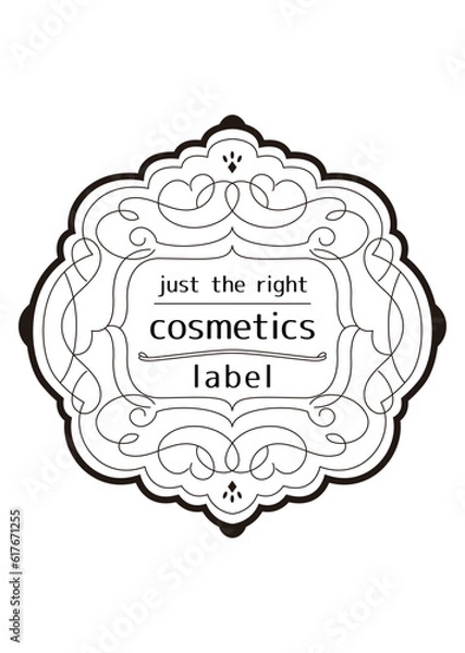 Fototapeta Versatile and convenient labeldesign,cosmetic package etc.