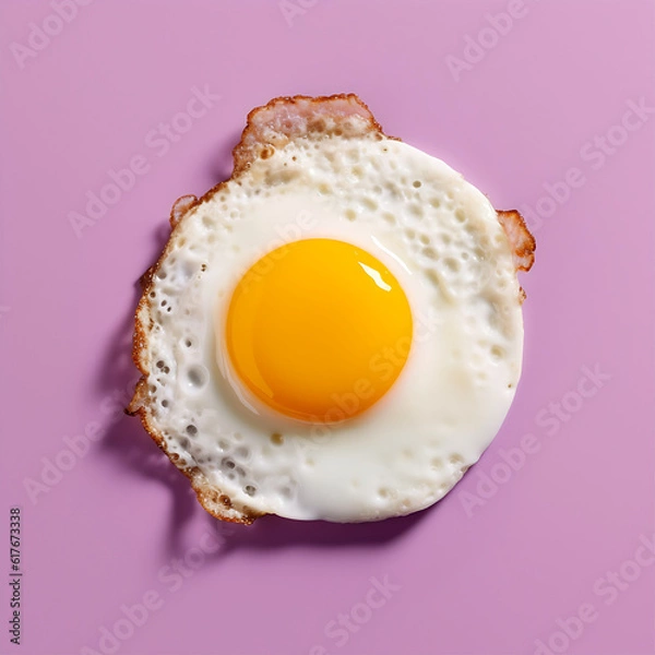 Obraz fried egg on a plate