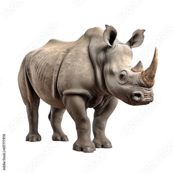 Obraz Rhino (PNG) - ai generate