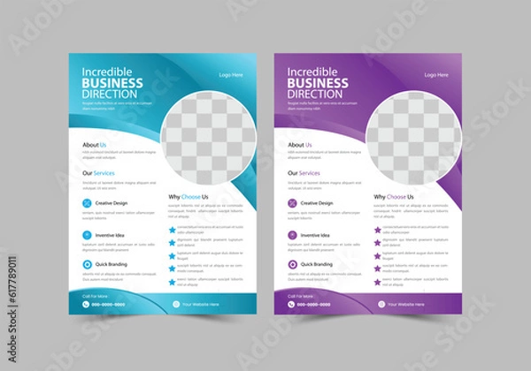 Obraz A flyer is a single sheet of marketing collateral used to promote a product, service, upcoming event, business, or brand in a single, eye-catching, easy-to-digest format.