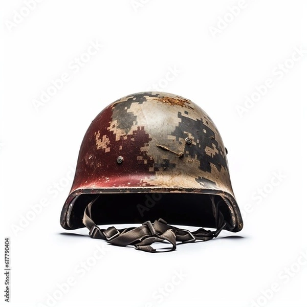 Obraz helmet isolated on white