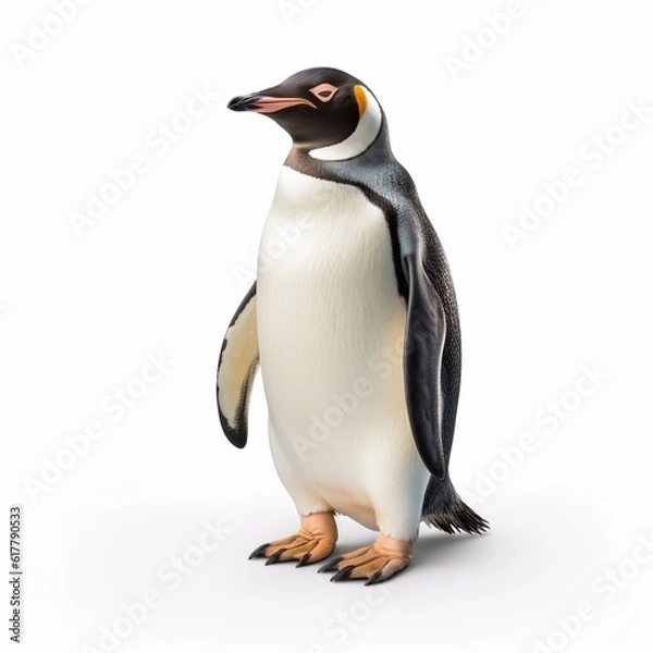 Obraz penguin isolated on white