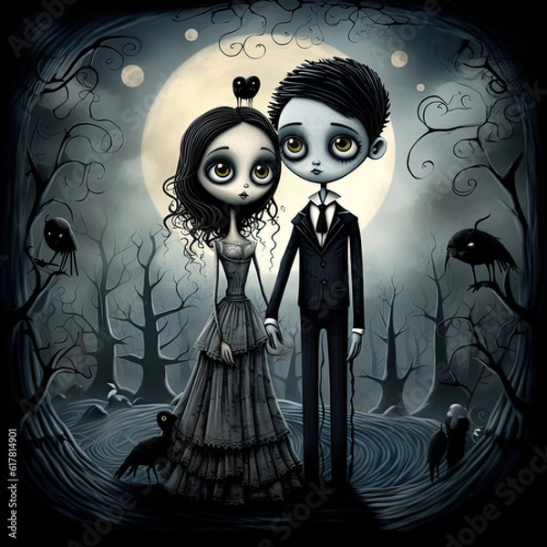 Fototapeta Goth Romance