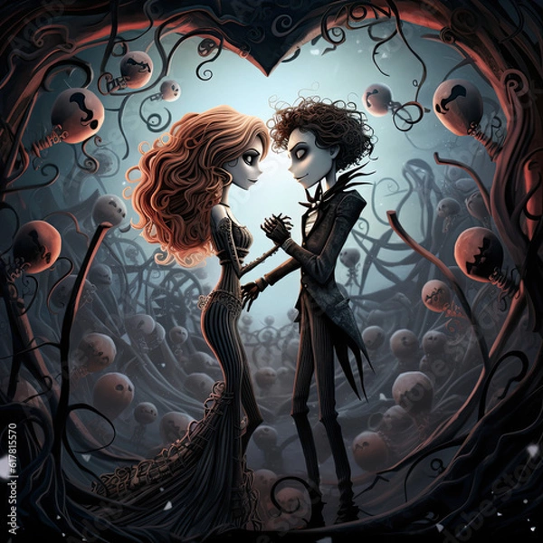 Fototapeta Goth Romance