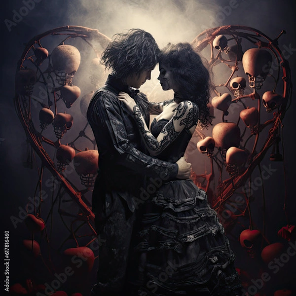 Fototapeta Gothic love
