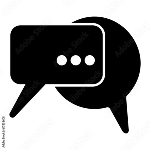 Fototapeta dialog icon