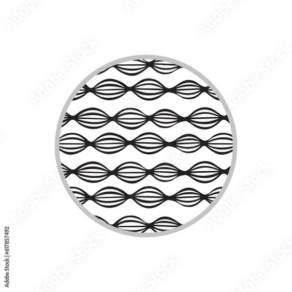 Fototapeta Abstract geometric pattern with small and large rhombuses. Design element for web banners, posters, cards, wallpapers, backdrops, panels Black and white color Vector illustration