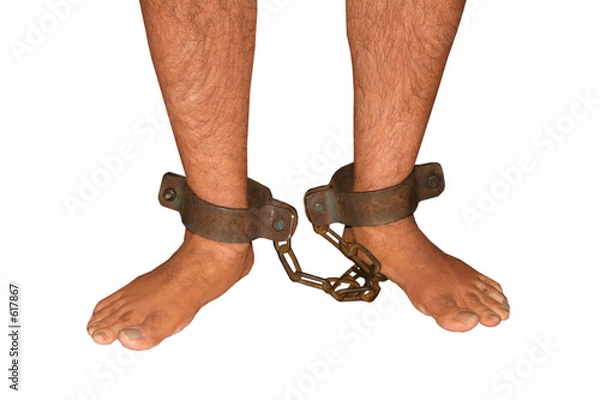 Fototapeta leg irons
