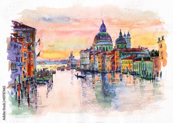 Obraz Venice watercolor