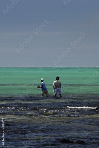 Fototapeta pêcheurs 2