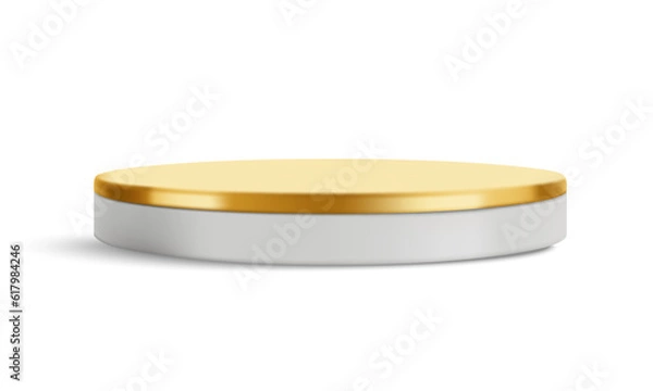 Fototapeta Vector 3d rendering of podium design