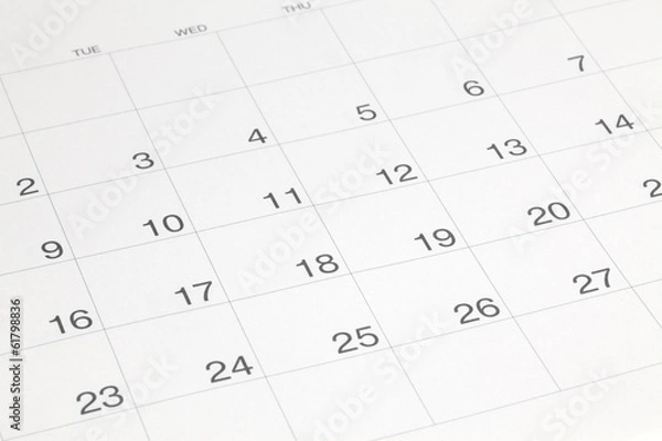 Obraz カレンダー