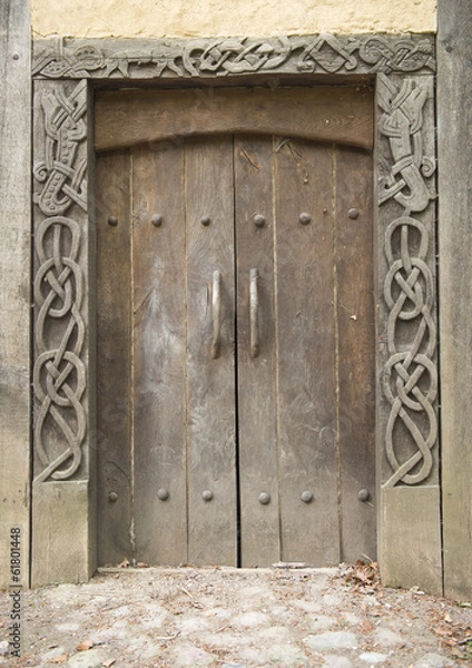 Obraz Viking door