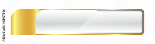 Fototapeta Template colorful glossy gradient lower third