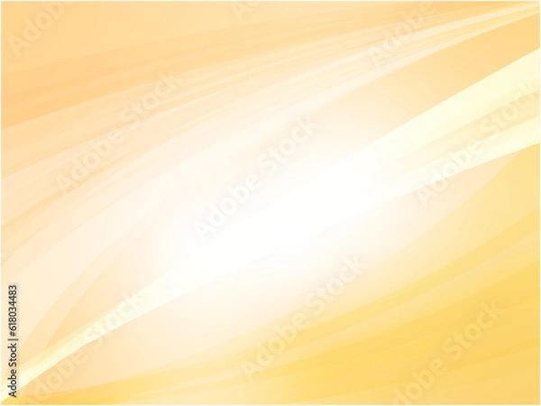 Obraz 爽やかな風が吹く空と美しい高波イメージの抽象背景_オレンジ