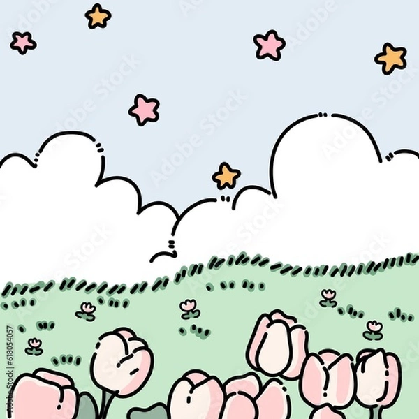 Fototapeta งานศิลปะที่ไม่มีชื่อ