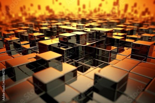 Obraz 3D Abstract Business Background