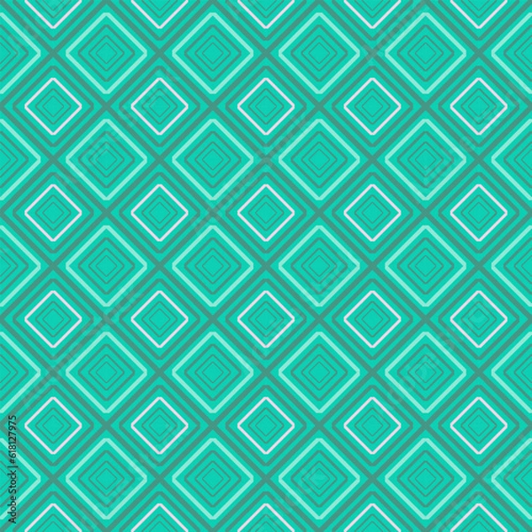 Fototapeta Beautiful seamless vector pattern design for decorative, wallpaper, wrapping paper, fabric, backdrop, shirt, tablecloths, clothes, blankets and other.