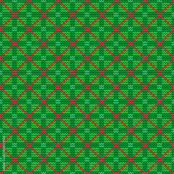 Fototapeta Beautiful seamless vector pattern design for decorative, wallpaper, wrapping paper, fabric, backdrop, shirt, tablecloths, clothes, blankets and other.