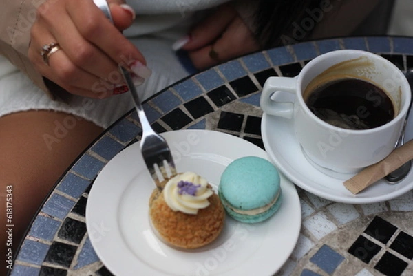 Obraz coffee and cake