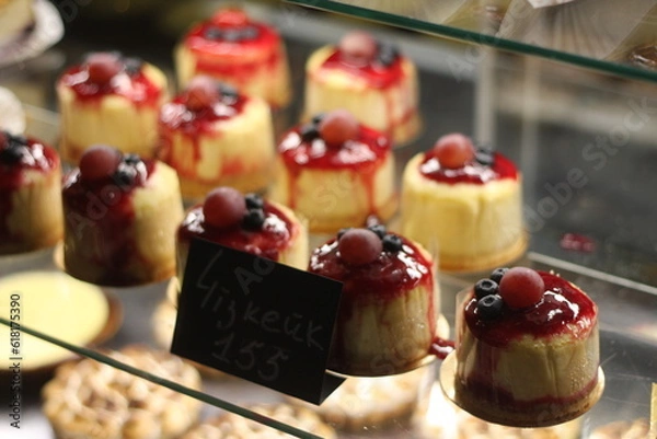 Obraz cake with cherry