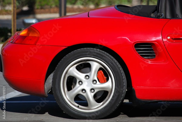 Fototapeta side rear