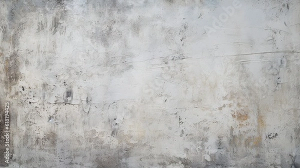 Fototapeta Light concrete wall texture background. Ai Generative.