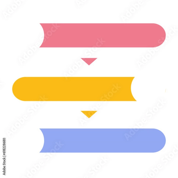 Fototapeta Infographic abstract background with circles icon text box 