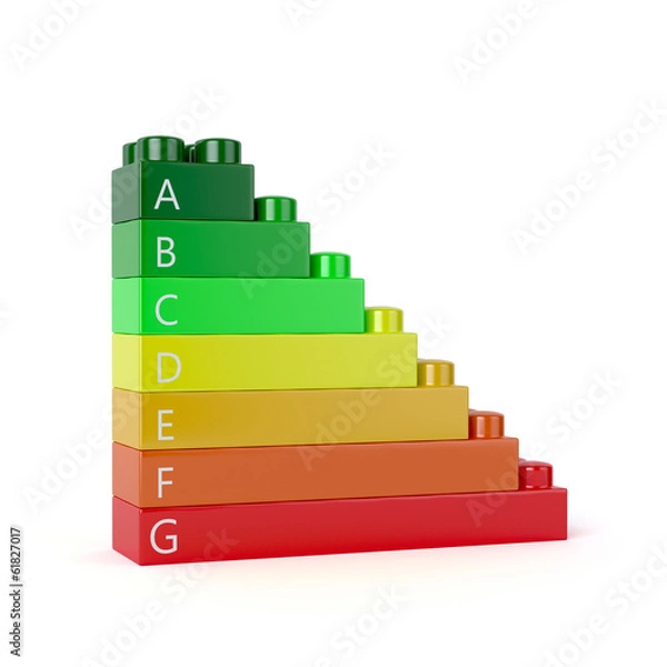 Obraz Energy efficiency concept