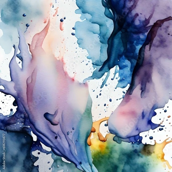 Obraz Wasserfarbe auf Papier