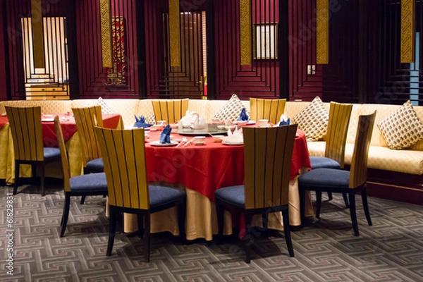 Obraz Chinese style dinner table