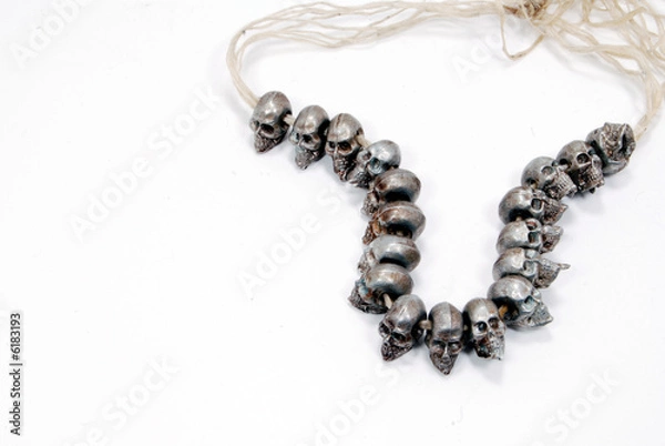 Fototapeta Skull beads