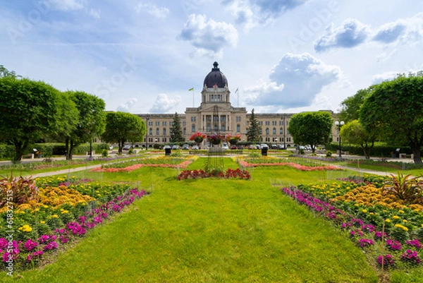 Obraz The Legislative Assembly of Saskatchewan in the City of Regina, Canada