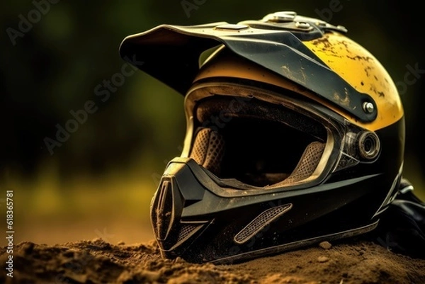 Obraz motor cross tools and equipment photography