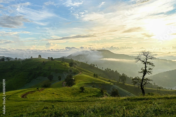 Fototapeta Mae Tho Mountain 