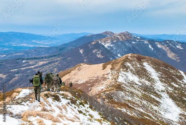 Obraz Widok z Poloniny Carynskiej