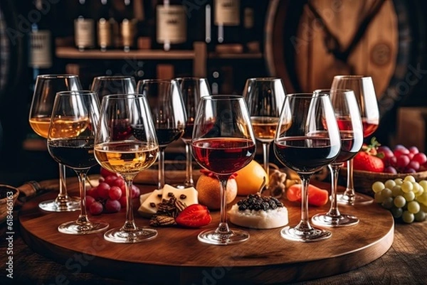 Fototapeta Exquisite Wine Tasting