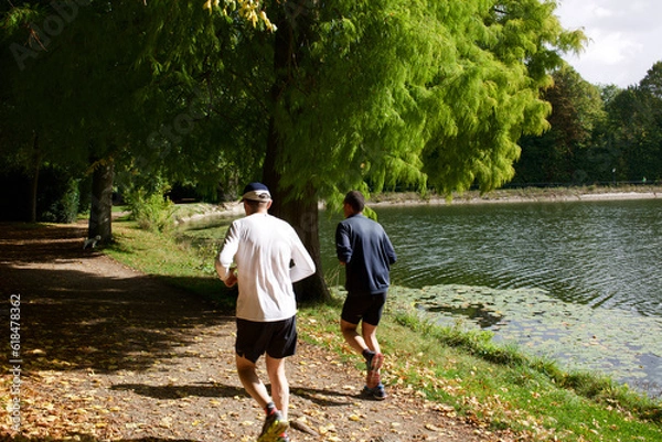 Obraz jogging in the park