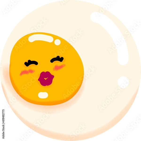 Fototapeta Fried egg 