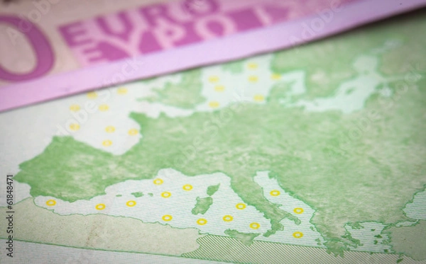 Obraz Euro Banknotes