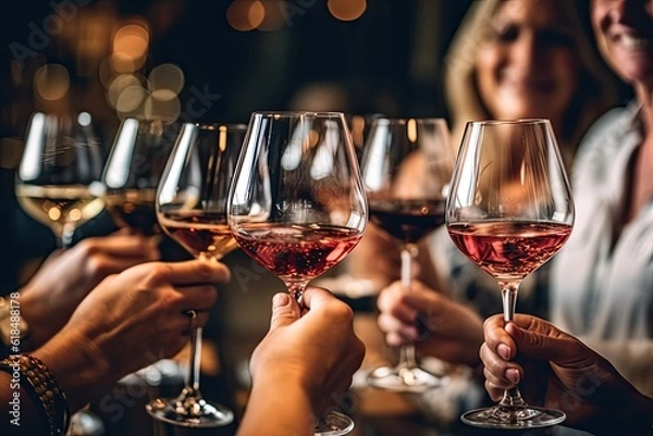 Fototapeta Wine Tasting Event