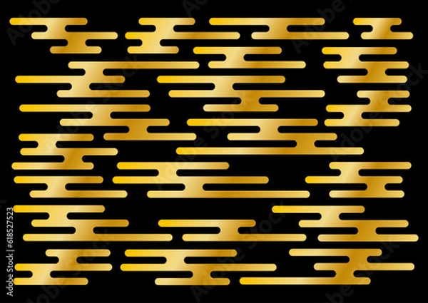 Obraz エ霞　金色　シンプル　素材　セット