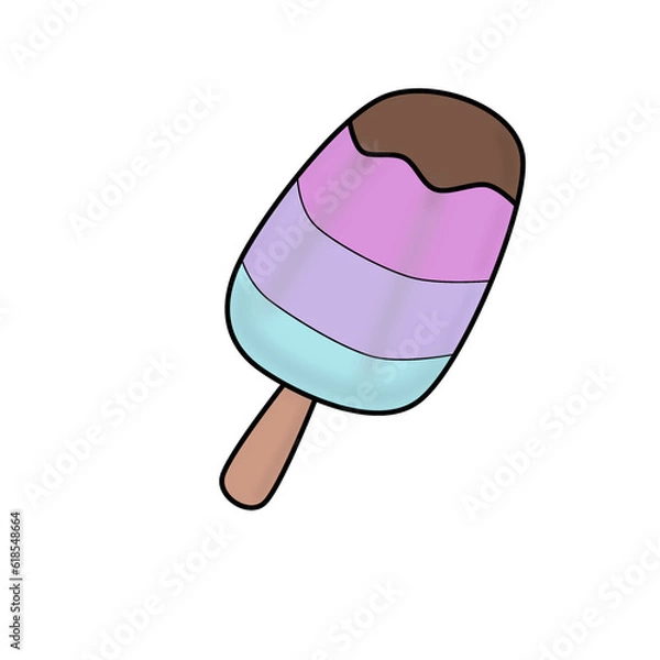 Obraz ice cream icon