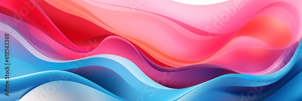 Fototapeta Trendy liquid style shapes abstract design, dynamic  background for placards, brochures, posters, web landing pages, covers or banners 