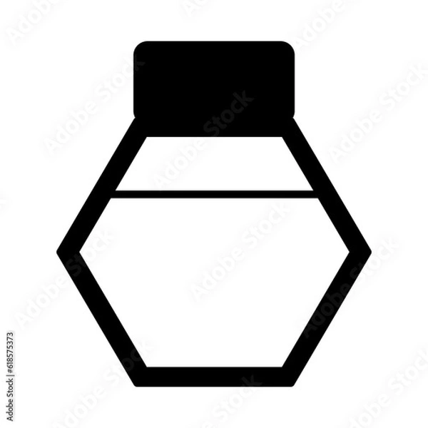 Fototapeta Solid Line PARFUME design vector icon design vector line icon svg