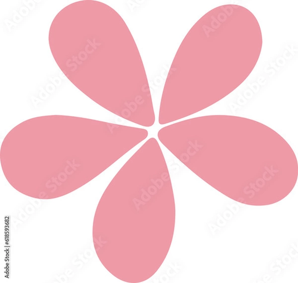 Fototapeta Cute bloom flower